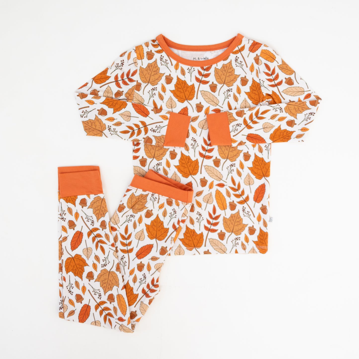 Fall Hues Long Sleeve With Pants Pajamas