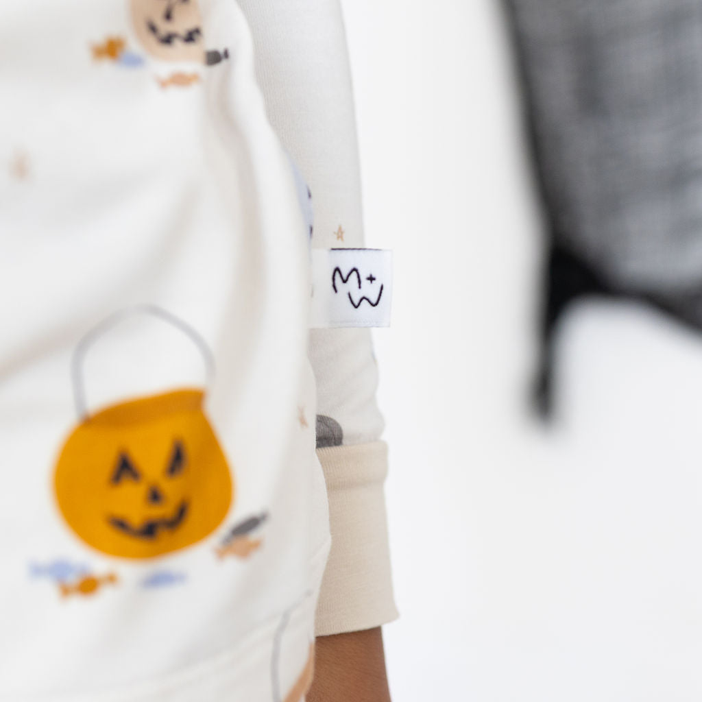 Pumpkin Sweets Long Sleeve With Pants Pajamas