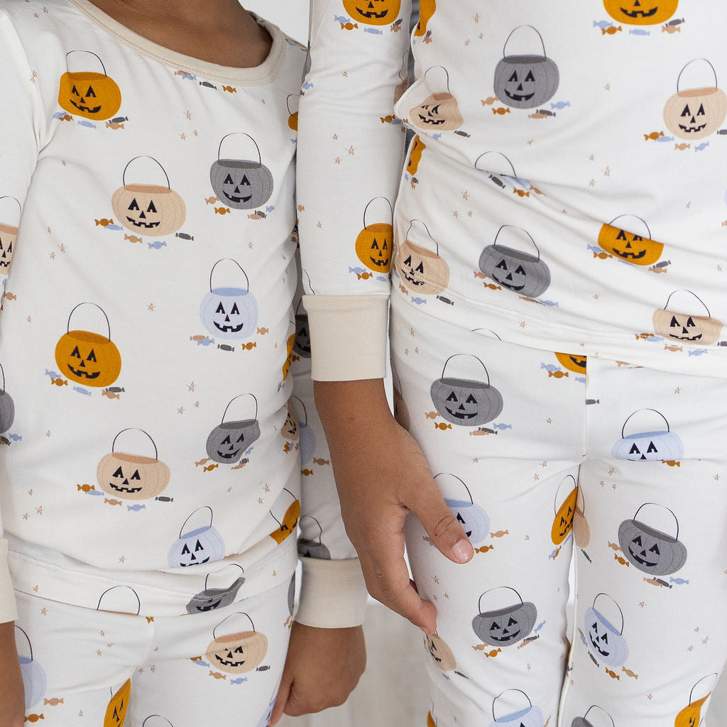 Pumpkin Sweets Long Sleeve With Pants Pajamas