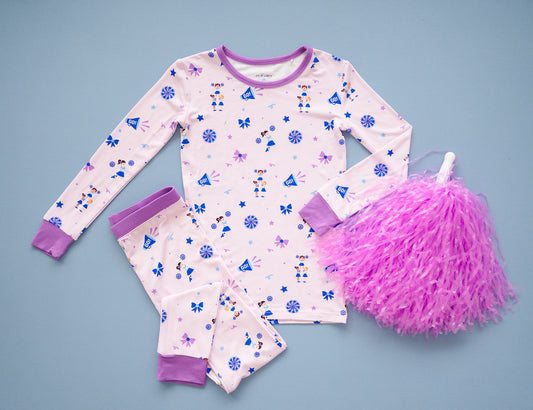 Cheer! Long Sleeve With Pants Pajamas