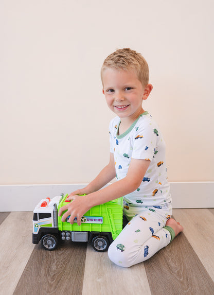 Bin Day Short Sleeve With Pants Pajamas