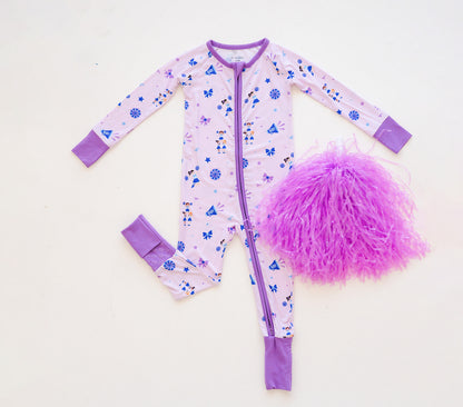 Cheer! Zippered Romper