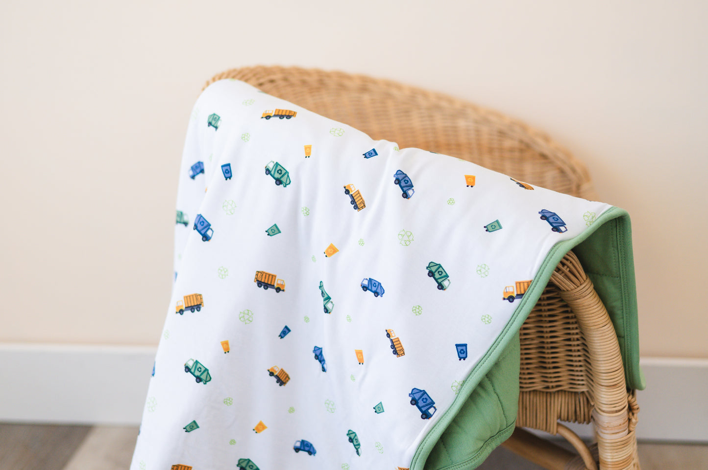 Bin Day Baby Blanket