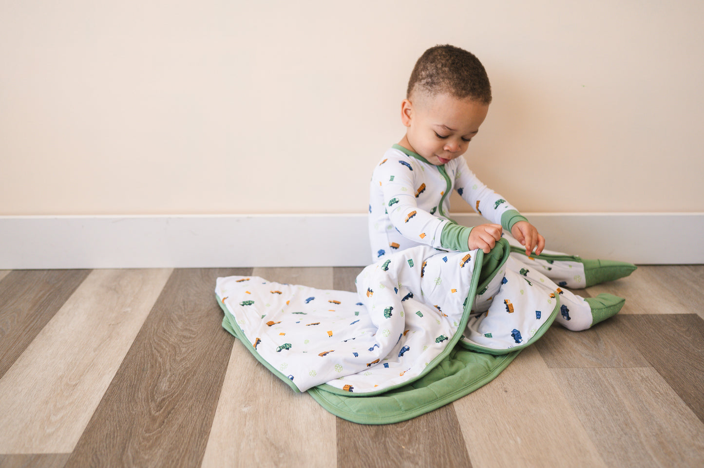 Bin Day Baby Blanket