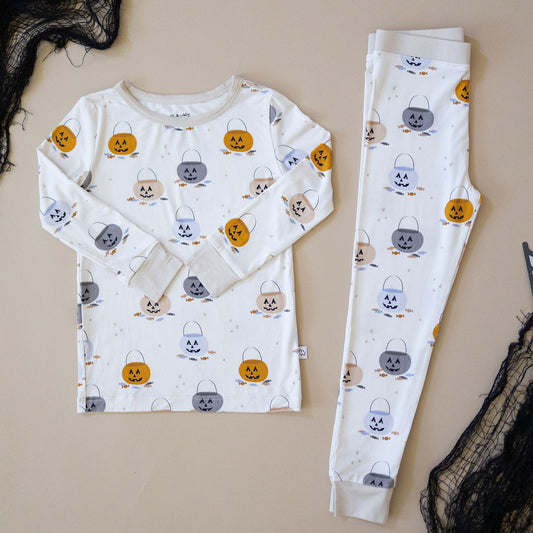 Pumpkin Sweets Long Sleeve With Pants Pajamas
