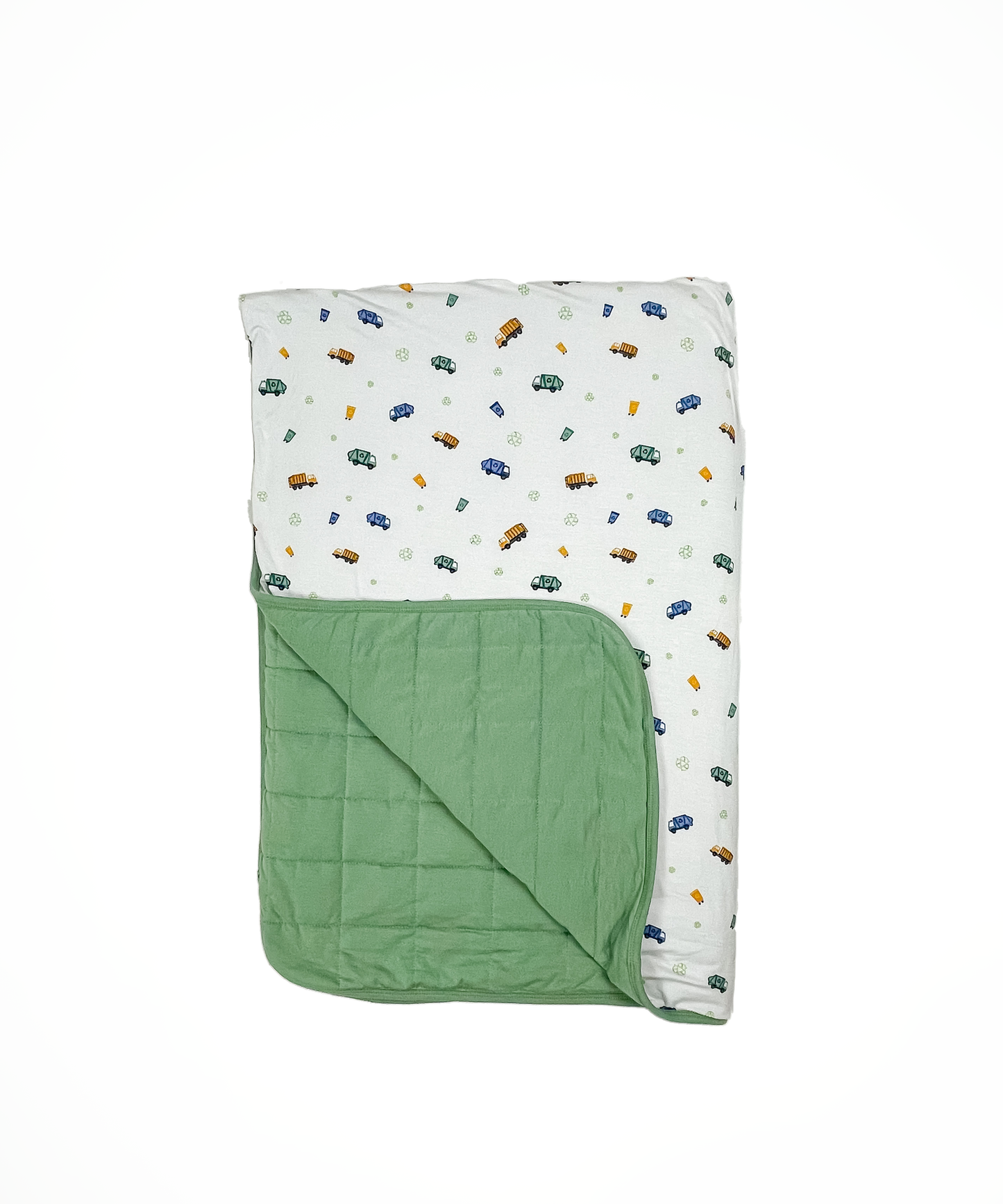 Bin Day Toddler Blanket