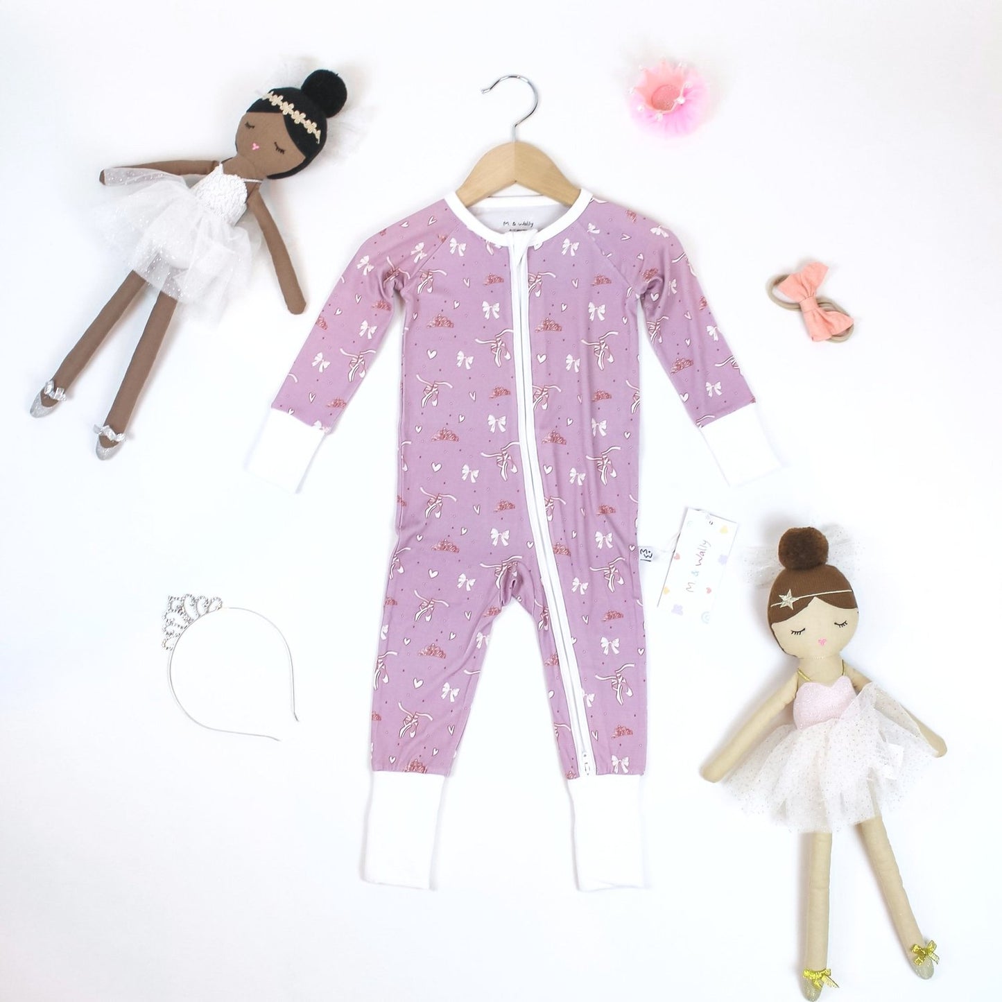 Royal Ballet Zippered Romper